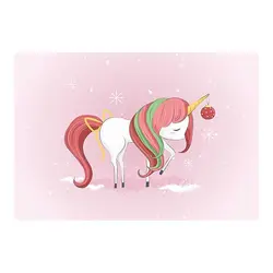 اسکین لپ تاپ طرح Unicorn کد 01 به همراه استیکر کیبورد