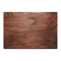 اسکین لپ تاپ طرح Wood کد ۱۴ به همراه استیکر کیبورد