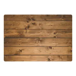 اسکین لپ تاپ طرح Wood کد ۳۵ به همراه استیکر کیبورد