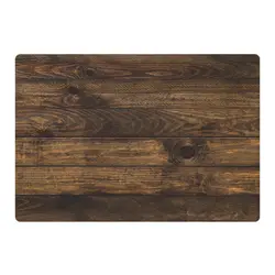 اسکین لپ تاپ طرح Wood کد ۱۱ به همراه استیکر کیبورد