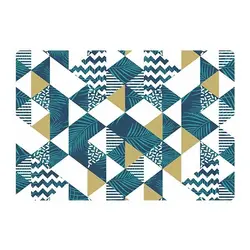 اسکین لپ تاپ طرح هندسی کد ۱۱ به همراه استیکر کیبورد