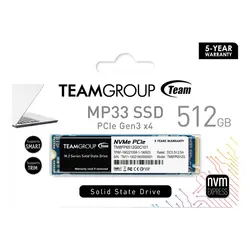 اس اس دی اینترنال تیم گروپ مدل MP33 PRO ظرفیت 512 گیگابایت - حافظه طلایی تهران - TMCMARKET
