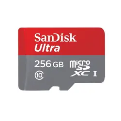 کارت حافظه microSDXC سن دیسک مدل Ultra کلاس 10 استاندارد UHS-I U1 سرعت 150MBps ظرفیت 256 گیگابایت - حافظه طلایی تهران - تی ام سی مارکت - TMCMARKET