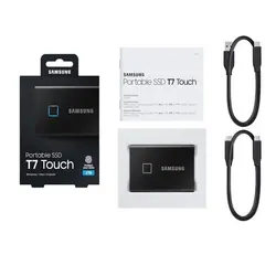 اس اس دی اکسترنال سامسونگ مدل T7 Touch ظرفیت 2 ترابایت - حافظه طلایی تهران - تی ام سی مارکت - TMCMARKET
