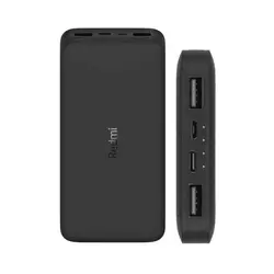 شارژر همراه شیائومی مدل Redmi ظرفیت 10000 میلی آمپر ساعت به همراه کابل تبدیل microUSB - حافظه طلایی تهران - تی ام سی مارکت - TMCMARKET