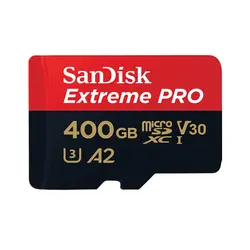 کارت حافظه microSDXC سن دیسک مدل Extreme PRO کلاس A2 استاندارد UHS-I U3 سرعت 170MBs ظرفیت 400 گیگابایت - حافظه طلایی تهران - تی ام سی مارکت - TMCMARKET