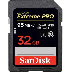 کارت حافظه SDHC سن دیسک مدل Extreme Pro V30 کلاس 10 استاندارد UHS-I U3 سرعت 633X 100MBps ظرفیت 32 گیگابایت - حافظه طلایی تهران - تی ام سی مارکت - TMCMARKET