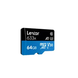 کارت حافظه‌ microSDXC لکسار مدل 633X کلاس 10 استاندارد UHS-I U3 سرعت 100mbpsظرفیت 64گیگابایت - حافظه طلایی تهران - تی ام سی مارکت - TMCMARKET