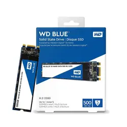 اس اس دی اینترنال وسترن دیجیتال blue مدل WDS500G2B0B M.2 ظرفیت 500 گیگابایت