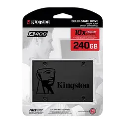 اس اس دی اینترنال کینگستون مدل A400 ظرفیت 240 گیگابایت - حافظه طلایی تهران - تی ام سی مارکت - TMCMARKET