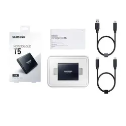 حافظه SSD اکسترنال سامسونگ مدل T5 ظرفیت 1 ترابایت - حافظه طلایی تهران - تی ام سی مارکت - TMCMARKET