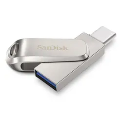 فلش مموری سن دیسک sdddc4مدل Ultra Dual Drive Luxe ظرفیت 32 گیگابایت - حافظه طلایی تهران - تی ام سی مارکت - TMCMARKET
