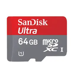 کارت حافظه microSDXC سن دیسک مدل Ultra A1 کلاس 10 استاندارد UHS-I سرعت 120MBps ظرفیت 64 گیگابایت - حافظه طلایی تهران - تی ام سی مارکت - TMCMARKET