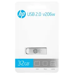 فلش مموری اچ پیhp مدل V206w ظرفیت 32 گیگابایت - حافظه طلایی تهران - تی ام سی مارکت - TMCMARKET