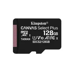 کارت حافظه microSDXC کینگستون مدل CANVAS کلاس 10 استاندارد UHS-I U1 سرعت 100MBps ظرفیت 128 گیگابایت - حافظه طلایی تهران - تی ام سی مارکت - TMCMARKET