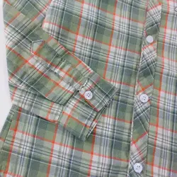 پیراهن چهارخانه پسرانه بی‌جیب