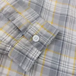 پیراهن چهارخانه پسرانه بی‌جیب