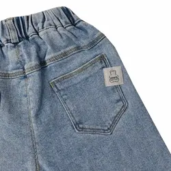 شلوار جین اسپرت مام استایل خط دار