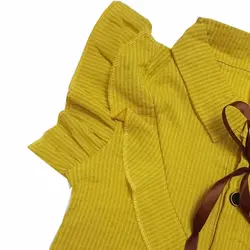 شومیز دخترانه آستین کوتاه راه‌راه