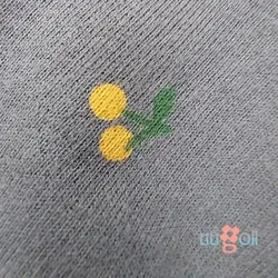 شومیز دخترانه یقه ب ب طوسی