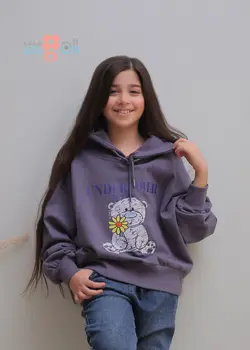 هودی دخترانه خرسی