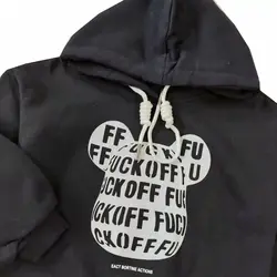 هودی مشکی دخترانه/پسرانه طرح میکی