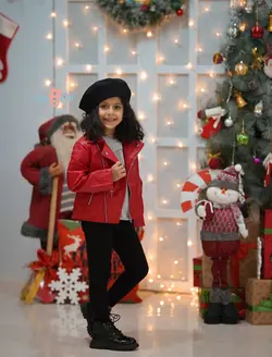 کت چرم دخترانه/پسرانه