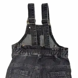 بیلر دخترانه جین سه دکمه بغل