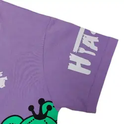 تیشرت دخترانه/پسرانه بنفش خرسی