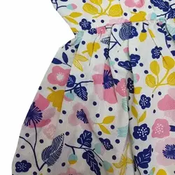 پیراهن حلقه ای دخترانه گلدار