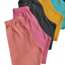 شلوارک نخی پسرانه/دخترانه رنگی