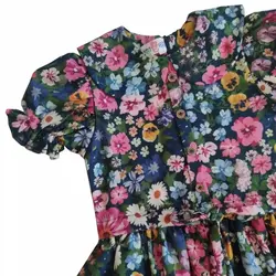 پیراهن آستین کوتاه دخترانه کمند