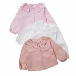 شومیز دخترانه یقه چیندار