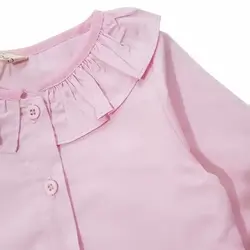 شومیز دخترانه یقه چیندار