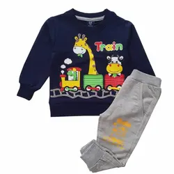 ست بلوز شلوار پسرانه زرافه