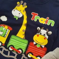 ست بلوز شلوار پسرانه زرافه