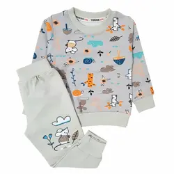 ست بلوز شلوار پسرانه و دخترانه طرح موش