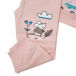 ست بلوز شلوار پسرانه و دخترانه طرح موش