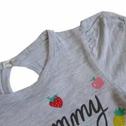 تیشرت و شلوار برمودا دخترانه میوه