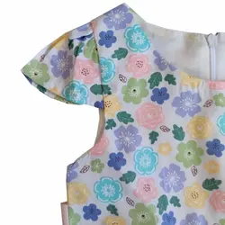 سارافون دخترانه گلدار