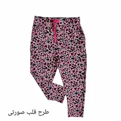 شلوار راحتی دخترانه بنددار