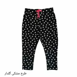 شلوار راحتی دخترانه بنددار