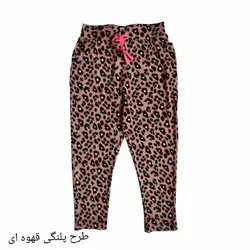 شلوار راحتی دخترانه بنددار