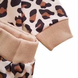 ست بلوز شلوار دخترانه پلنگی