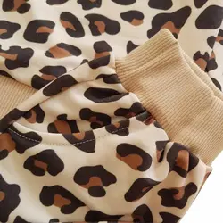 ست بلوز شلوار دخترانه پلنگی