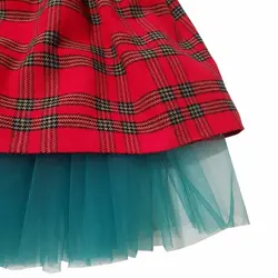 پیراهن دخترانه یلدایی توردار