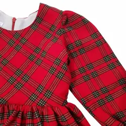 پیراهن دخترانه یلدایی توردار