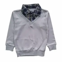 بلوز یقه دار پسرانه