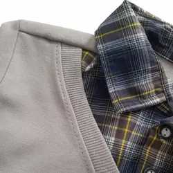 بلوز یقه دار پسرانه