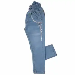 شلوار جین دخترانه پولک دوزی